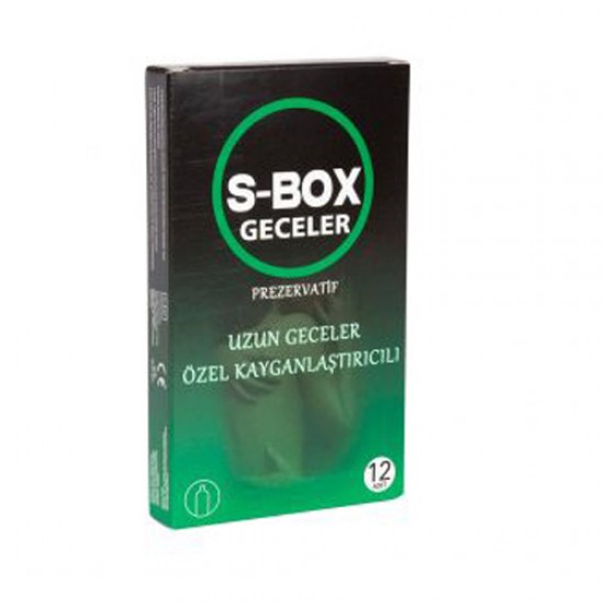 S-BOX Geceler Prezervatif